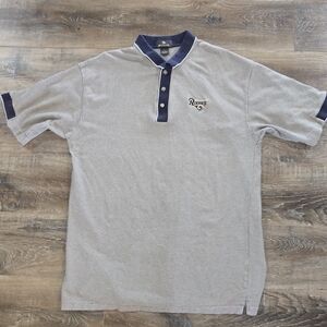St. Louis Rams Polo XL Shirt Vintage Antigua Embroidered Short Sleeve Men's Y2K